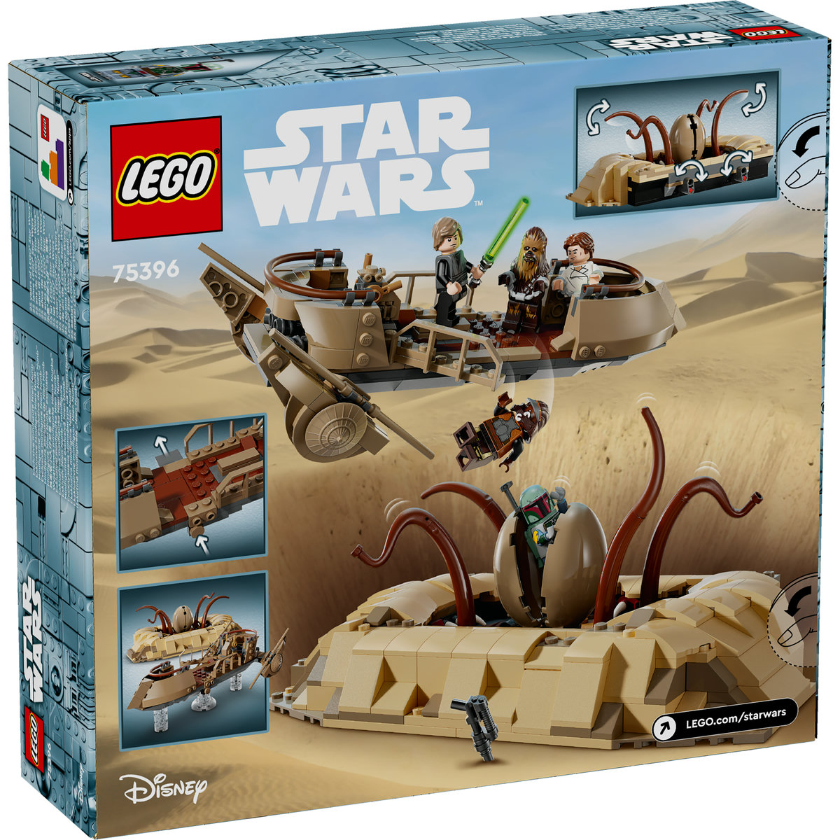 LEGO Star Wars - Schif de desert si Groapa lui Sarlacc(75396) | LEGO - 1 | YEO