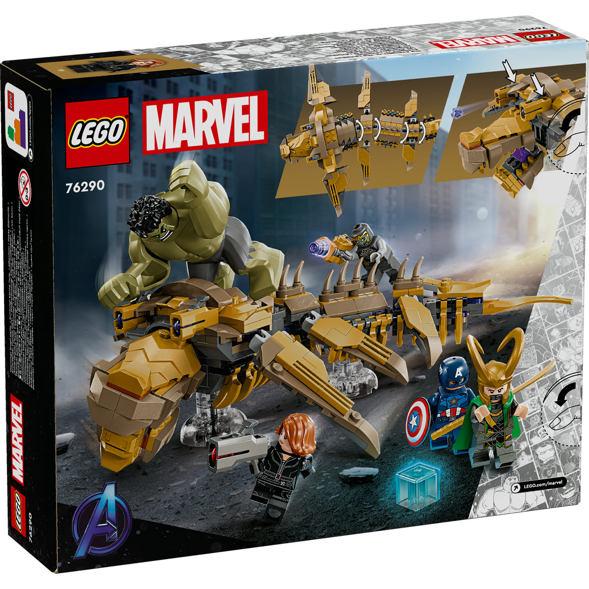 LEGO Marvel - Avengers vs Leviathan(76290) | LEGO - 1 | YEO