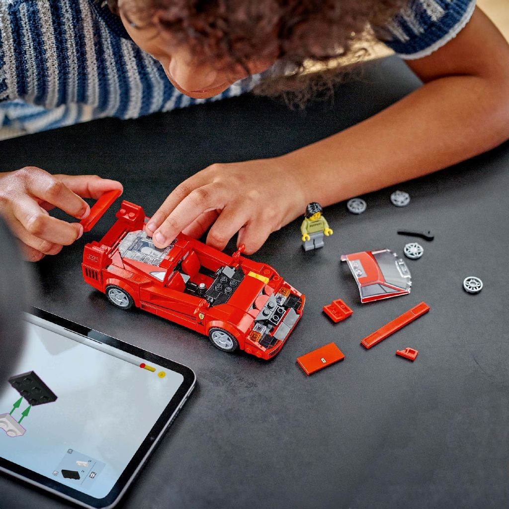 LEGO Speed Champions - Supermasina Ferrari F40(76934) | LEGO - imagine 13