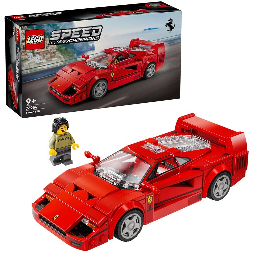LEGO Speed Champions - Supermasina Ferrari F40(76934) | LEGO - imagine 15