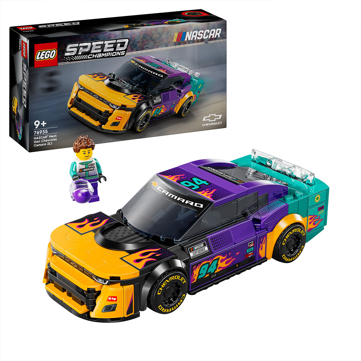 LEGO Speed Champions - NASCAR Next Gen Chevrolet Camaro ZL1(76935) | LEGO