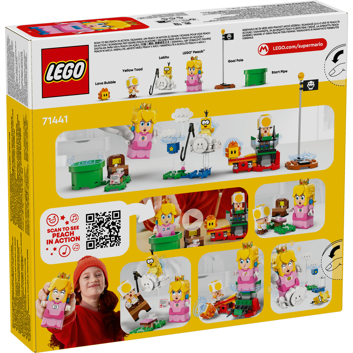 LEGO Super Mario - Aventuri cu Peach, interactiv(71441) | LEGO - 1 | YEO