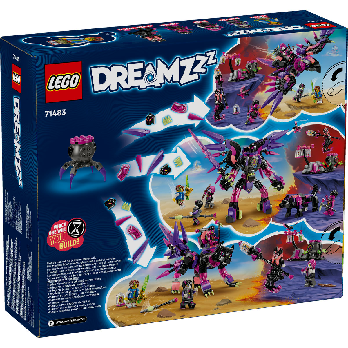 LEGO DreamZzz - Creaturile de cosmar ale vrajitoarei din Never(71483) | LEGO - 1 | YEO