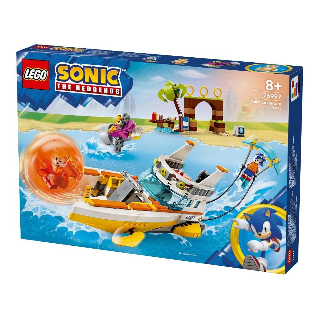 LEGO Sonic - Barca de aventuri a lui Tails(76997) | LEGO - 7 | YEO