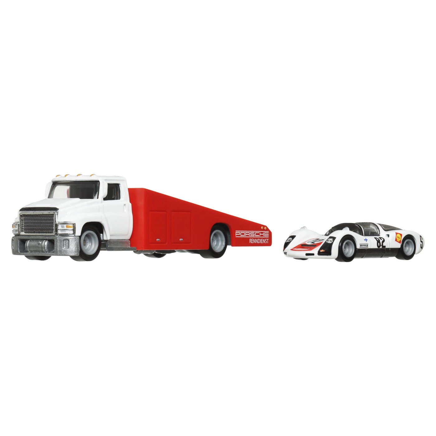 Transportator Carry On cu masinuta Porsche Carrera 906 | Mattel - 1 | YEO