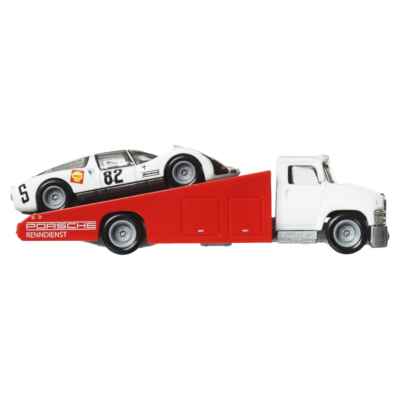 Transportator Carry On cu masinuta Porsche Carrera 906 | Mattel - 4 | YEO