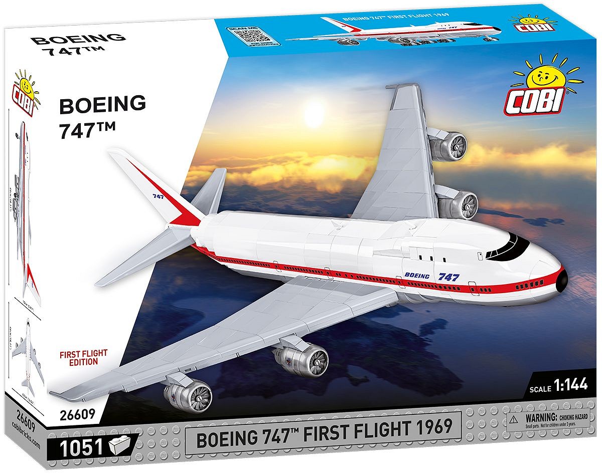 Set de constructie - Boeing 747 First Flight 1969 | Cobi - 7 | YEO