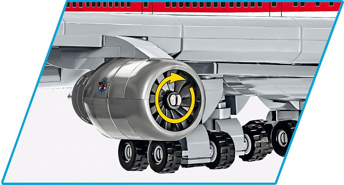 Set de constructie - Boeing 747 First Flight 1969 | Cobi - 4 | YEO