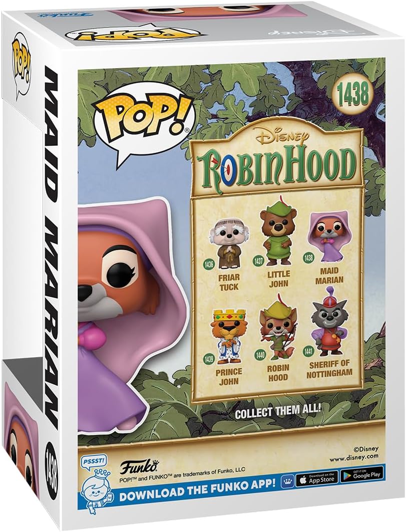 Figurina - Pop! - Disney Robin Hood - Maid Marian | Funko - 1 | YEO