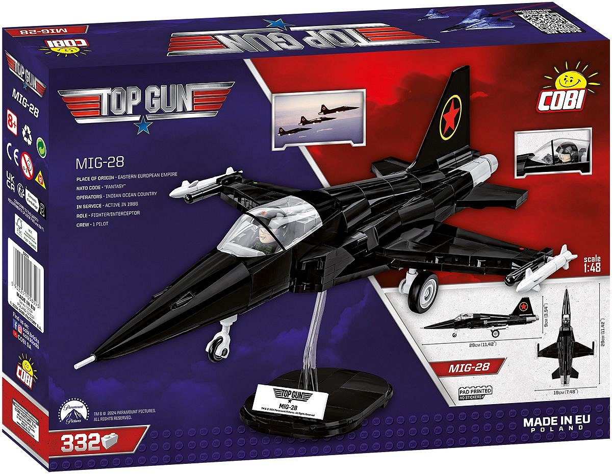 Set de constructie - Top Gun - MiG-28 | Cobi