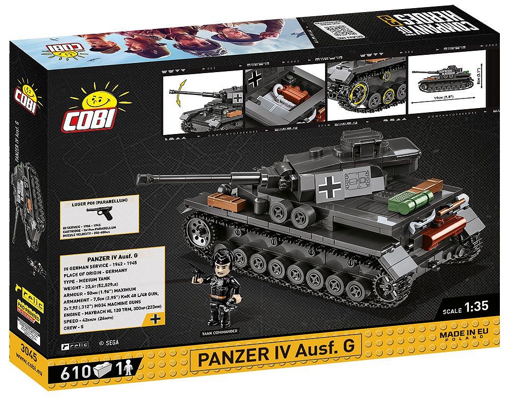 Set de constructie - Panzer IV Ausf. G | Cobi