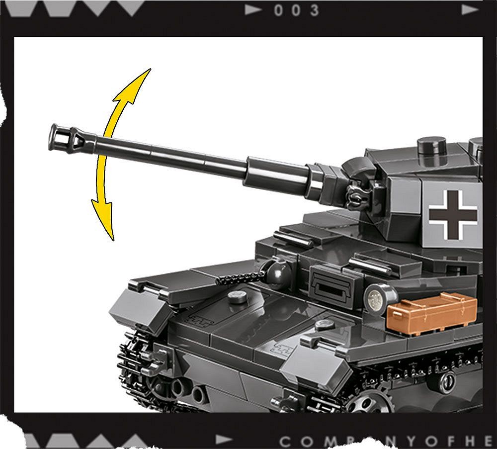 Set de constructie - Panzer IV Ausf. G | Cobi - 3 | YEO