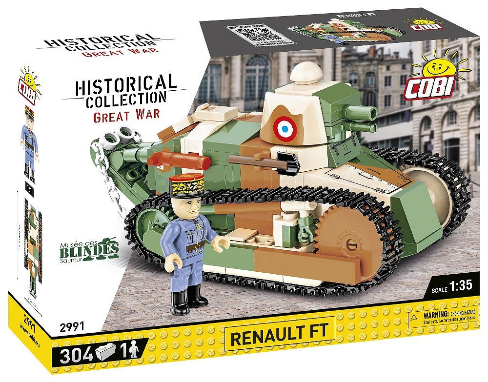 Set de constructie - Renault FT | Cobi - 7 | YEO