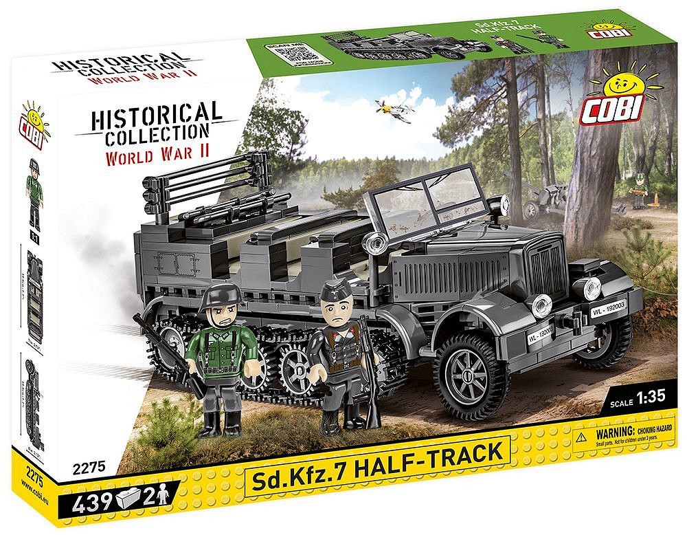 Set de constructie - Sd.Kfz. 7 Half-Track | Cobi - 7 | YEO