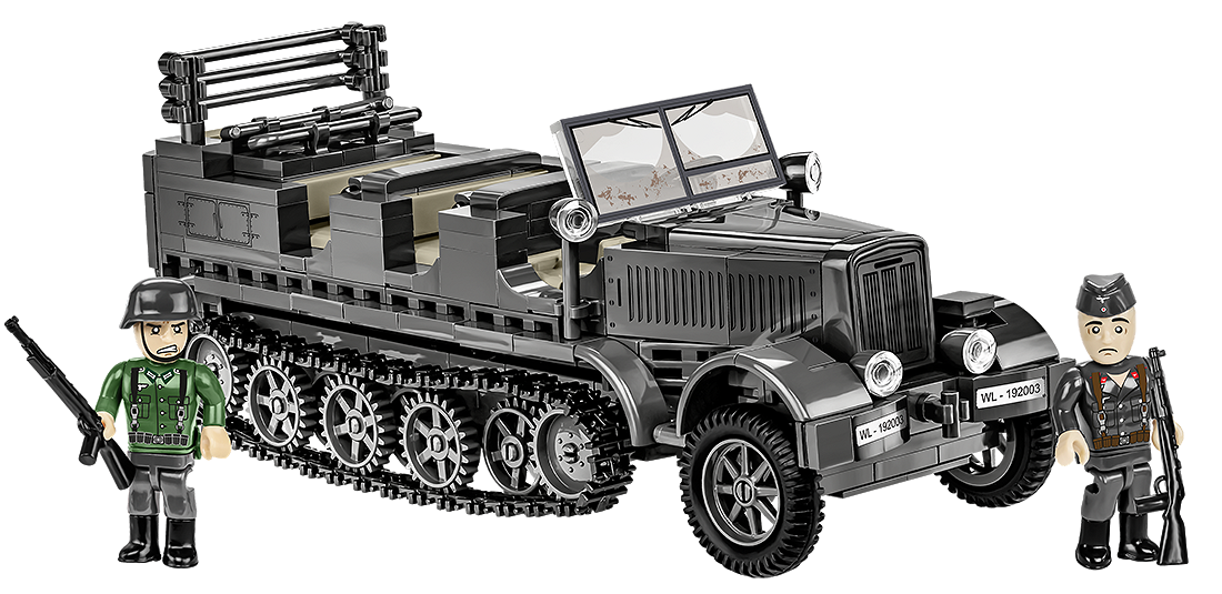 Set de constructie - Sd.Kfz. 7 Half-Track | Cobi - 1 | YEO