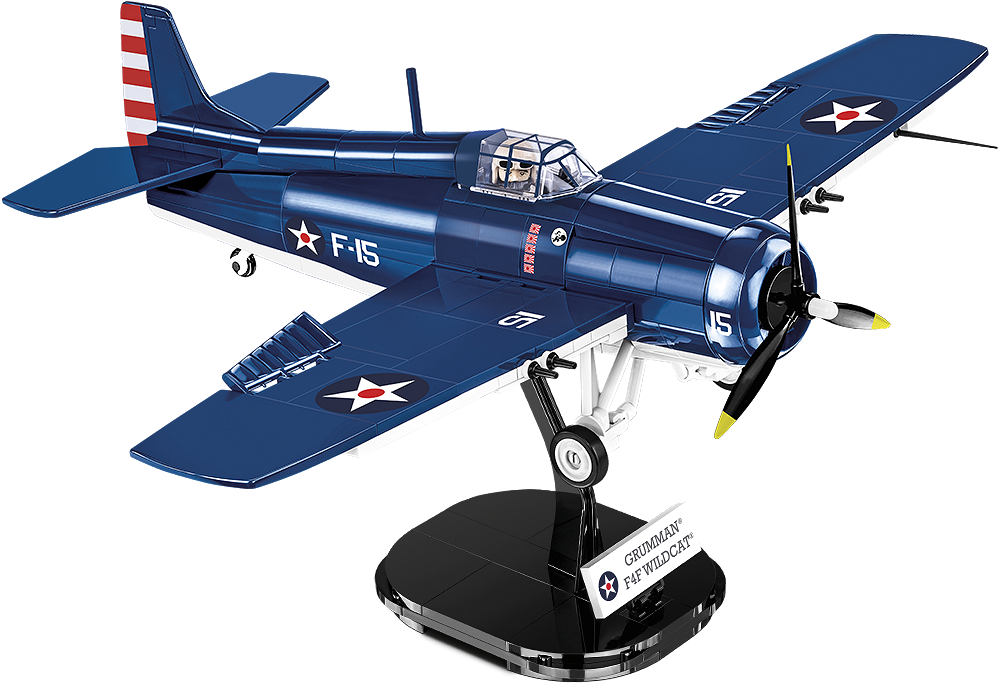 Set de constructie - F4F Wildcat - Northrop Grumman | Cobi - 1 | YEO