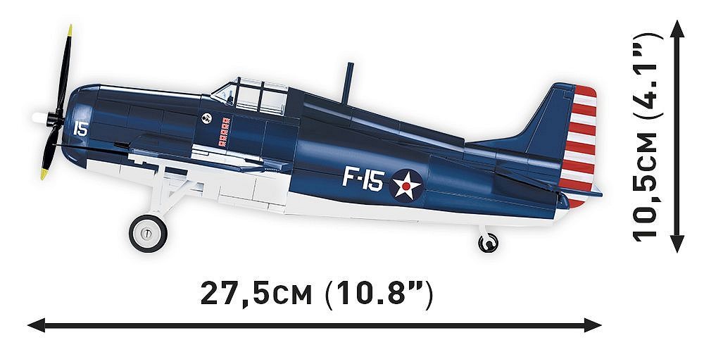 Set de constructie - F4F Wildcat - Northrop Grumman | Cobi - 6 | YEO