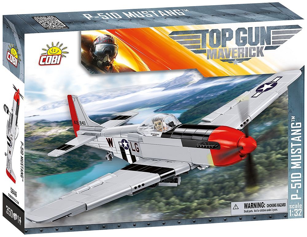 Set de constructie - Top Gun Maverick - P-51D Mustang | Cobi - 6 | YEO