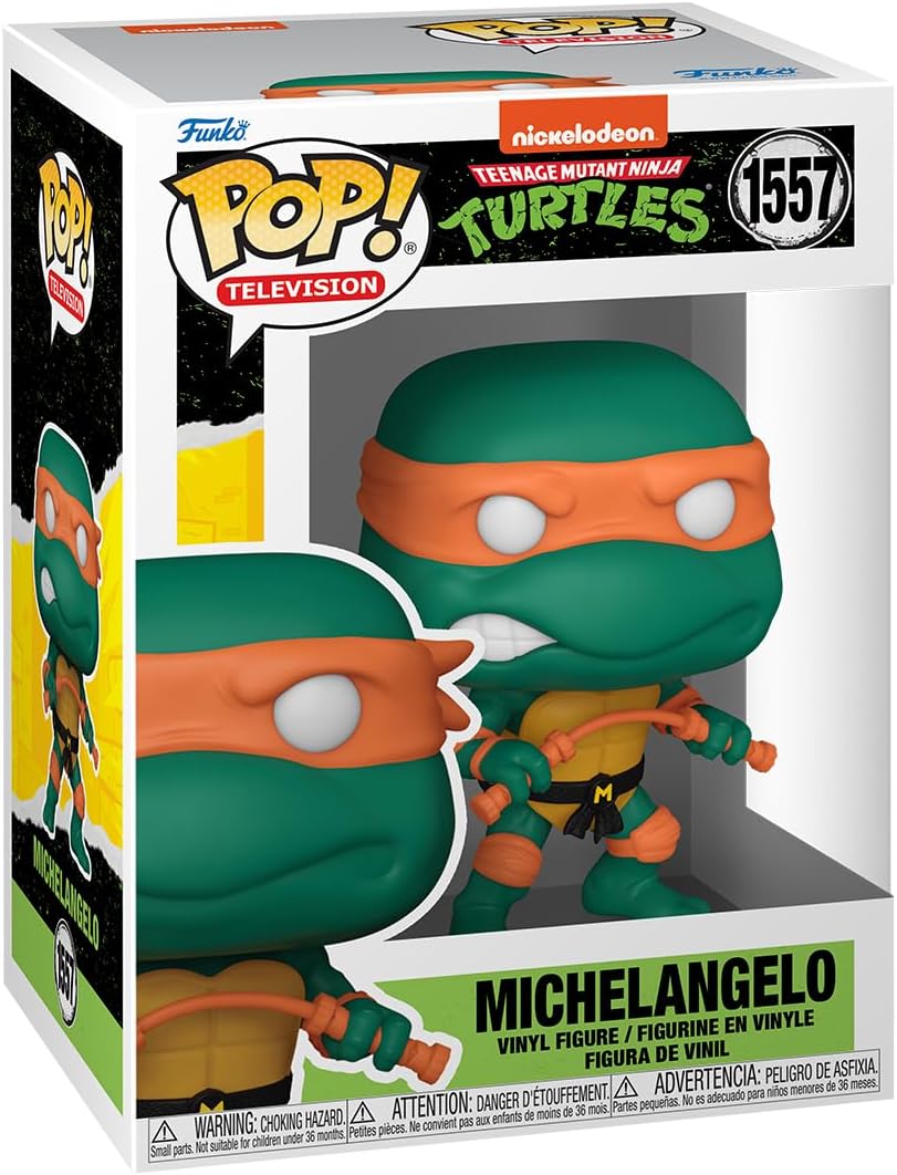 Figurina - Pop! Television - Teenage Mutant Ninja Turtles - Michelangelo | Funko - 3 | YEO