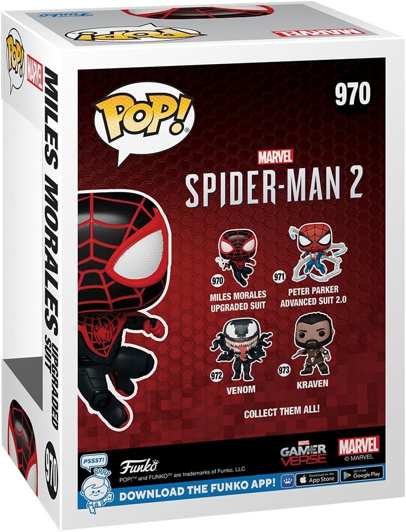 Figurina - Pop! - Marvel Spider-Man 2 - Miles Morales Upgraded Suit | Funko - 1 | YEO