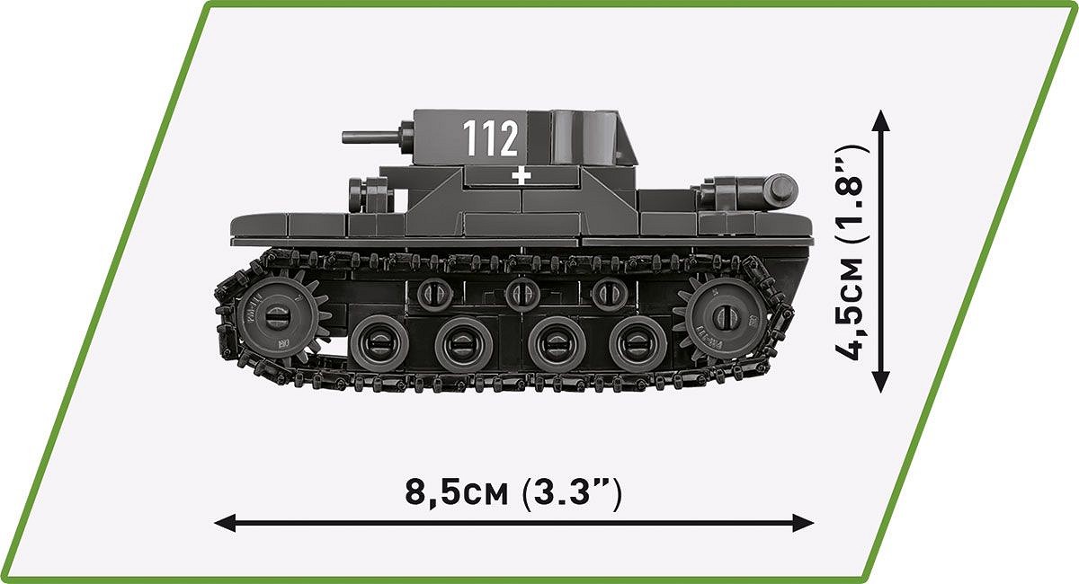 Set de constructie - Renault R35 - Valentine IX - Panzer I | Cobi - 5 | YEO