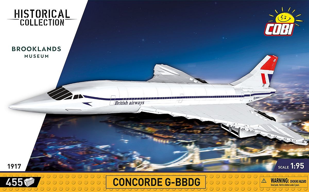 Set de constructie - Concorde G-BBDG | Cobi - 6 | YEO