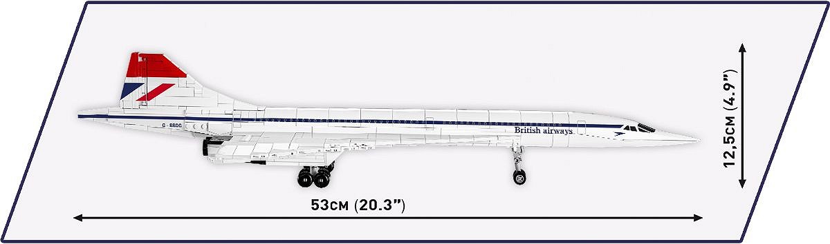 Set de constructie - Concorde G-BBDG | Cobi - 5 | YEO