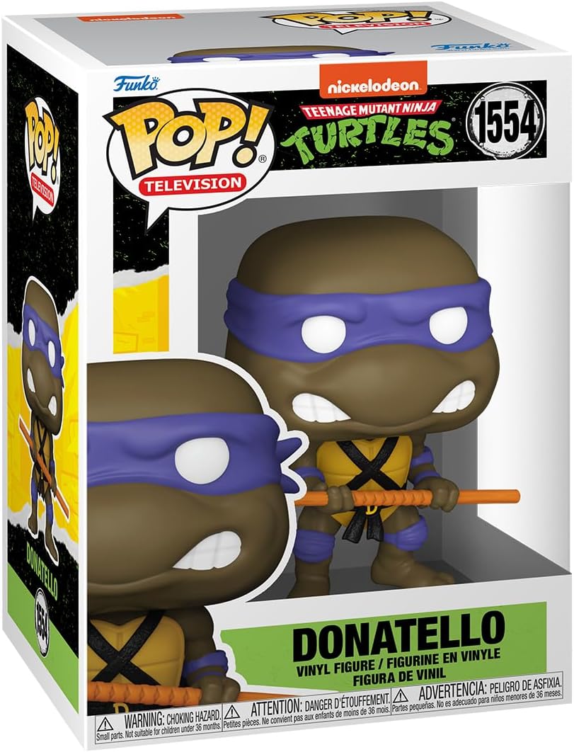 Figurina - Pop! Television - Teenage Mutant Ninja Turtles - Donatello | Funko - 3 | YEO