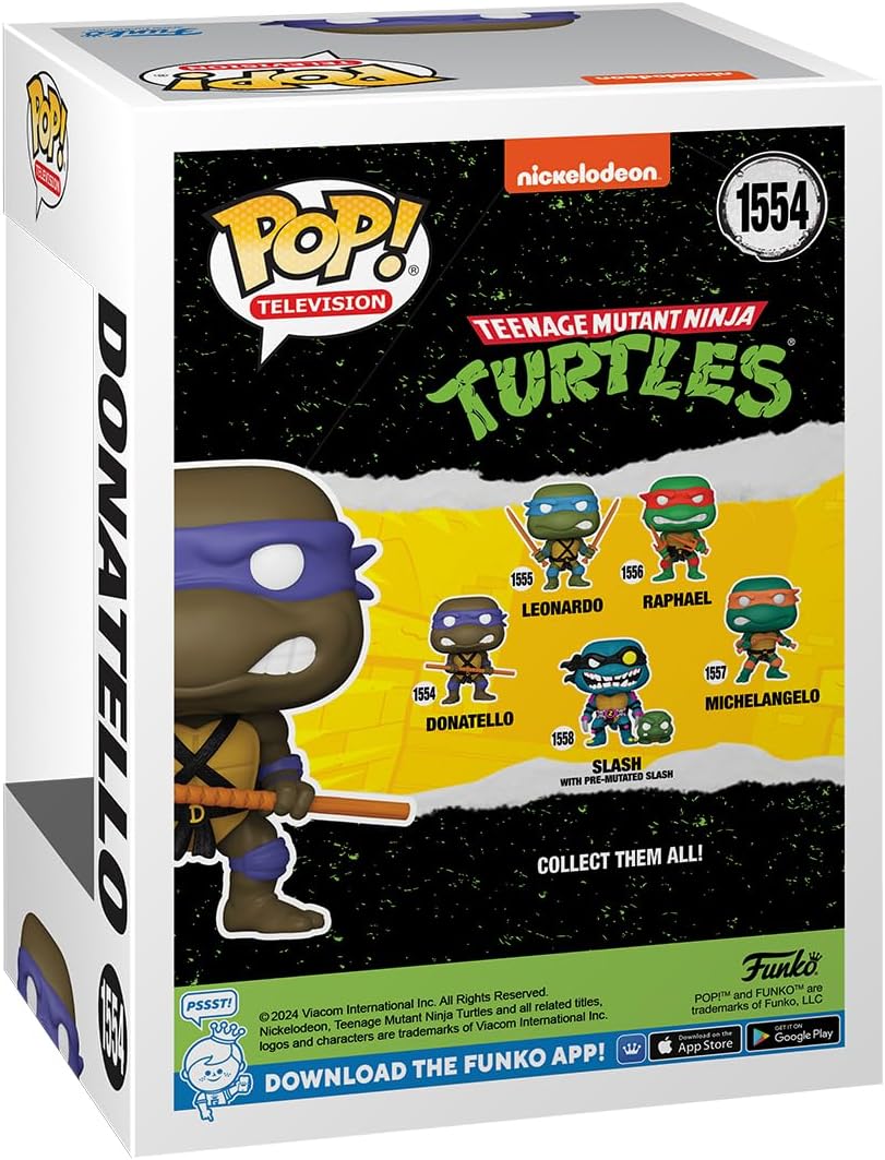 Figurina - Pop! Television - Teenage Mutant Ninja Turtles - Donatello | Funko - 1 | YEO