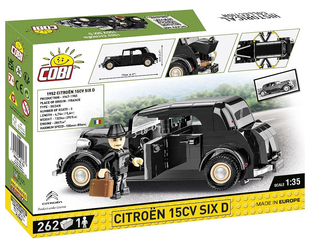 Set de constructie - Citroen 15CV SIX D | Cobi