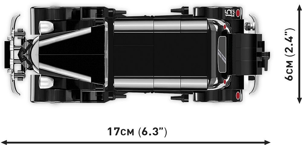 Set de constructie - Citroen 15CV SIX D | Cobi - 2 | YEO