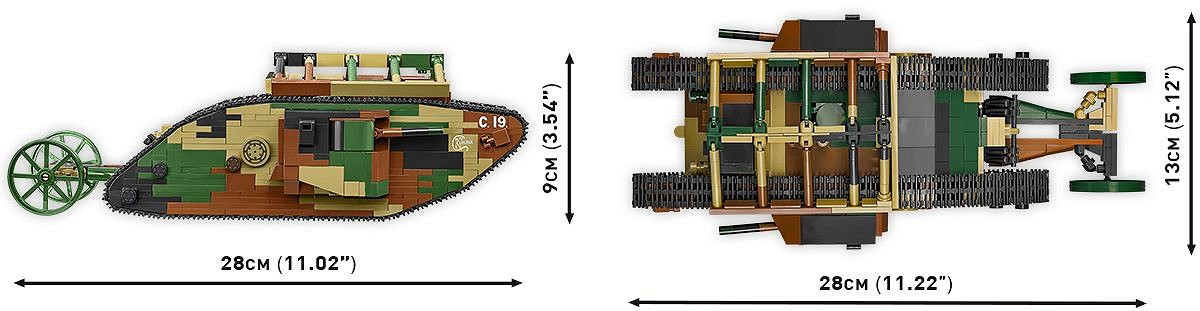 Set de constructie - Mark I Male no C.19 | Cobi - 6 | YEO