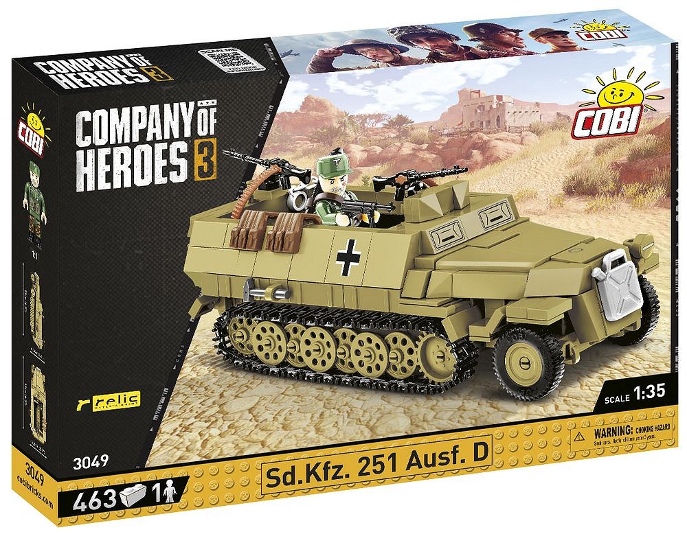 Set de constructie - Sd.Kfz. 251 Ausf.D | Cobi - 7 | YEO