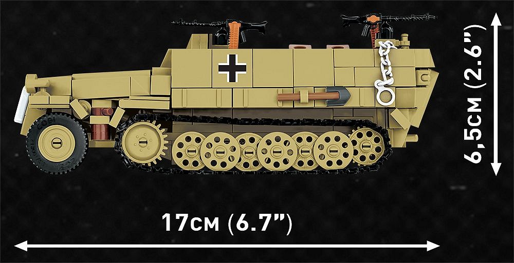 Set de constructie - Sd.Kfz. 251 Ausf.D | Cobi - 4 | YEO