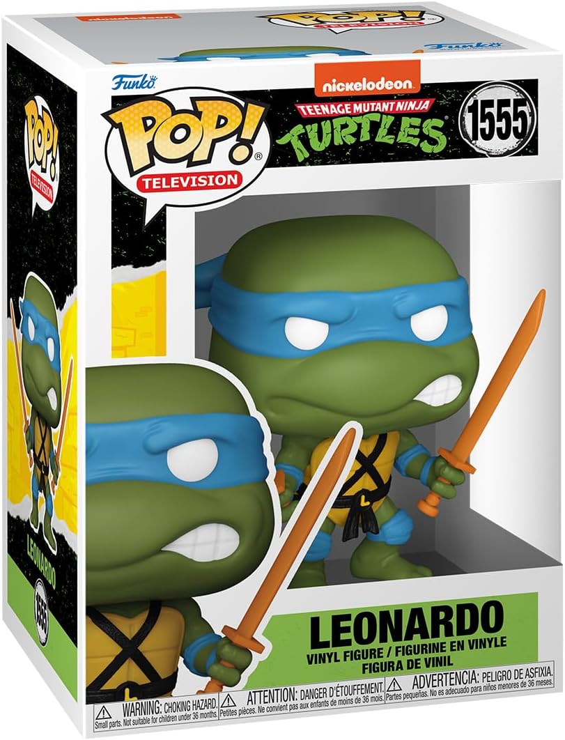 Figurina - Pop! Television - Teenage Mutant Ninja Turtles - Leonardo | Funko - 3 | YEO