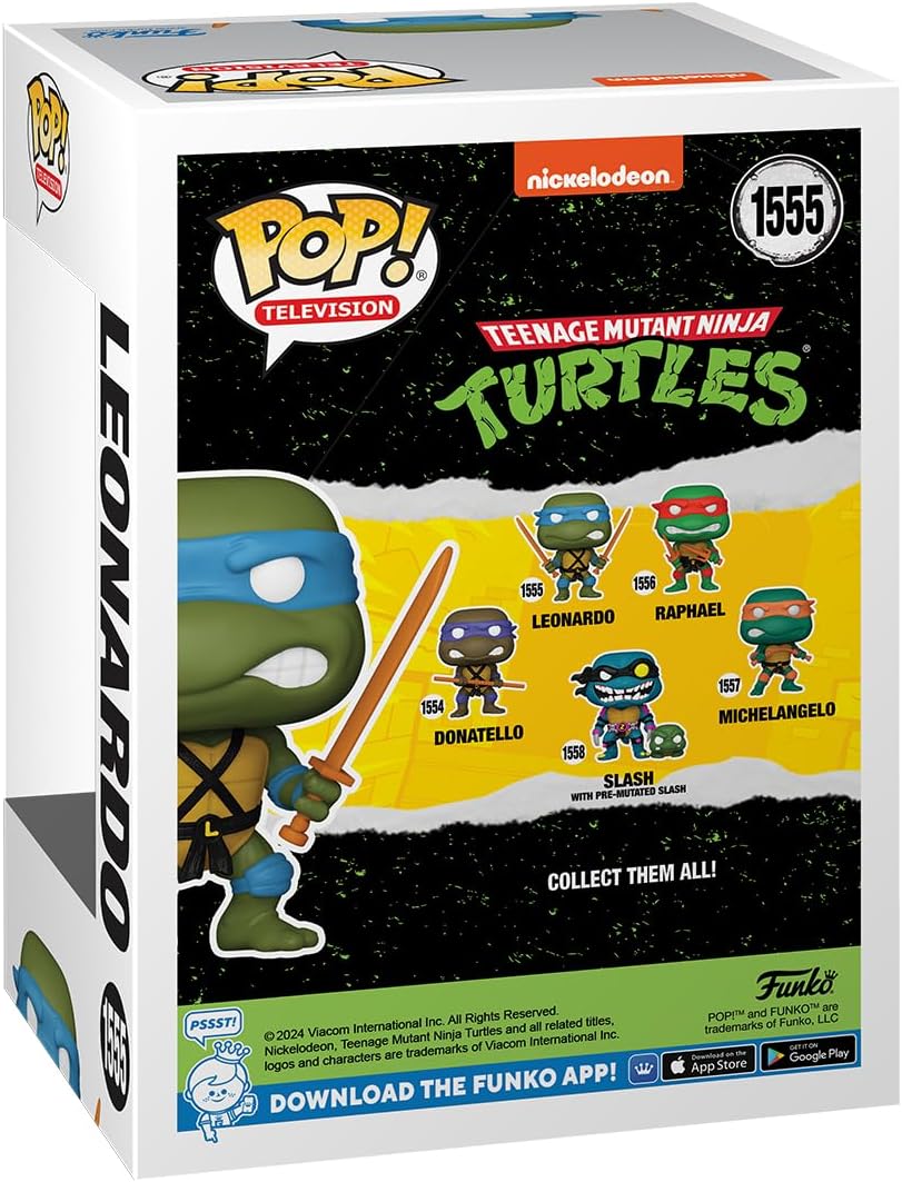 Figurina - Pop! Television - Teenage Mutant Ninja Turtles - Leonardo | Funko - 1 | YEO