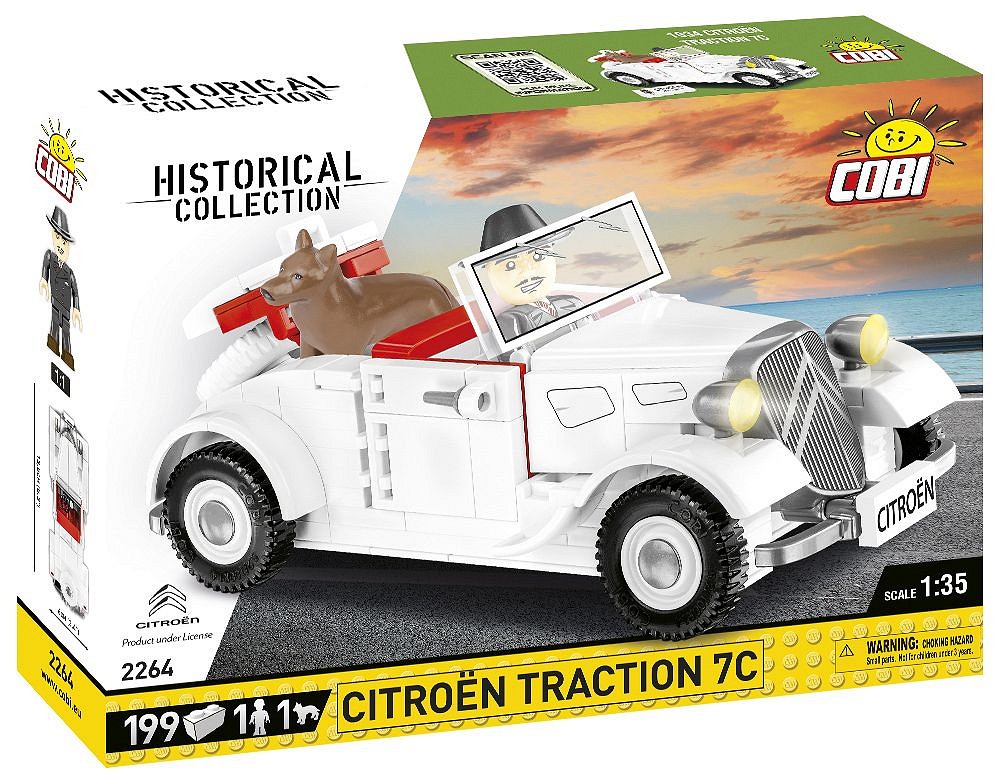 Set de constructie - Citroen Traction 7C | Cobi - 6 | YEO