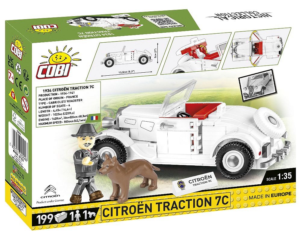 Set de constructie - Citroen Traction 7C | Cobi