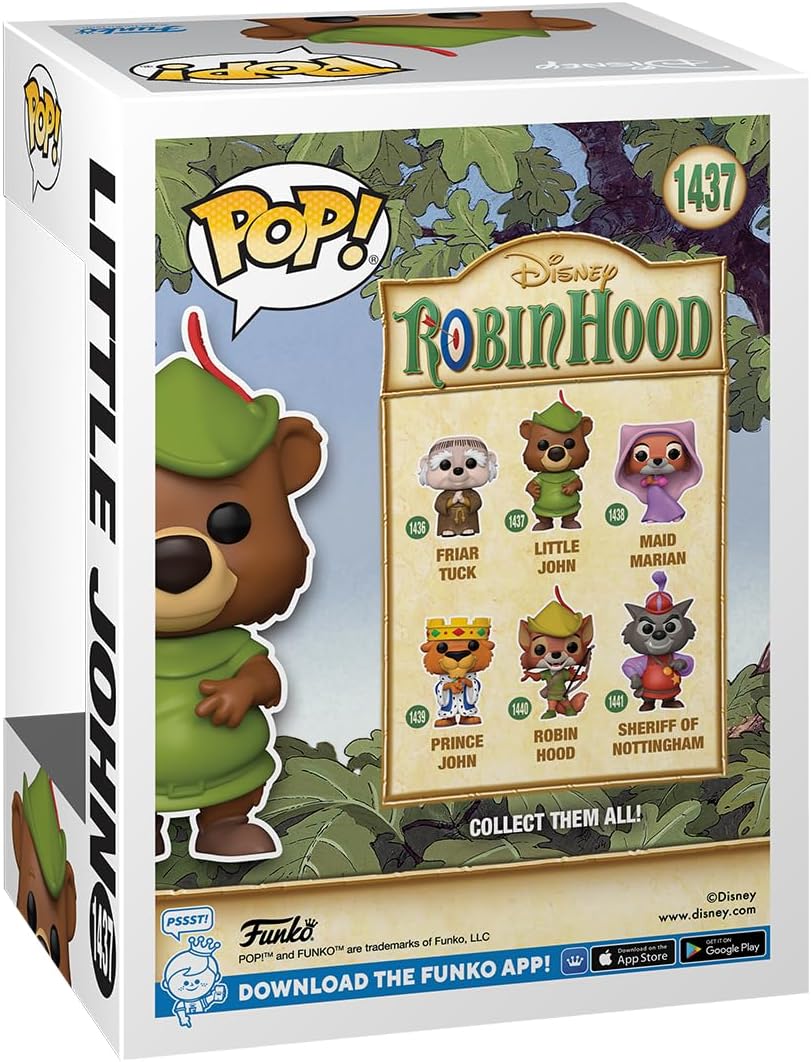 Figurina - Pop! - Disney Robin Hood - Little John | Funko - 1 | YEO