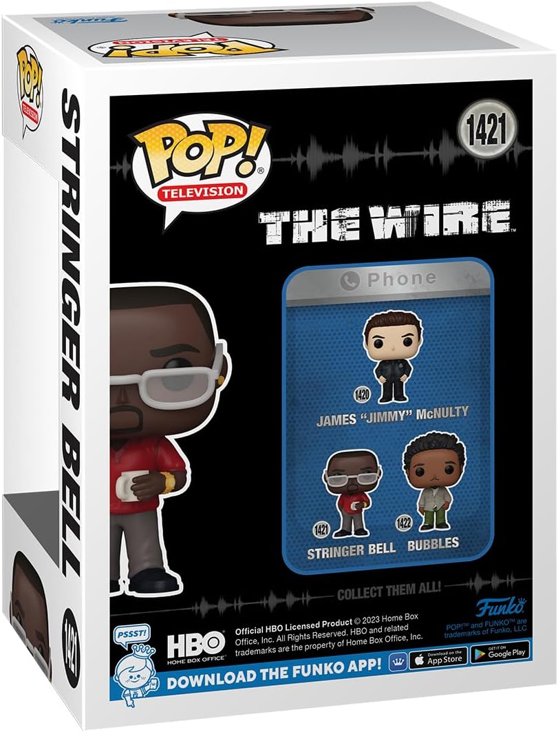 Figurina - Pop! Television - The Wire - Stringer Bell | Funko - 1 | YEO