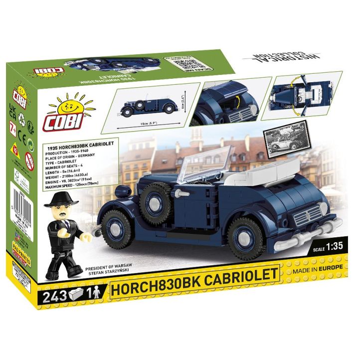 Set de constructie - Horch830BK Cabriolet | Cobi