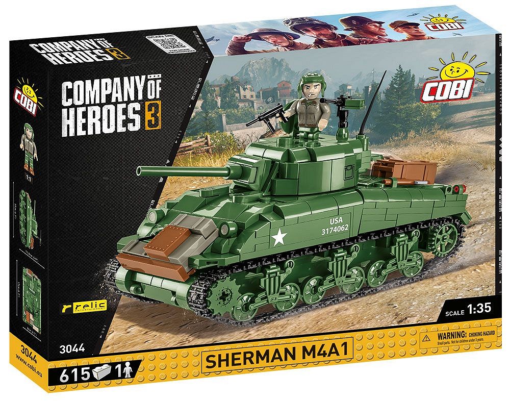 Set de constructie - Sherman M4A1 | Cobi - 6 | YEO