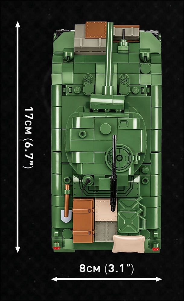 Set de constructie - Sherman M4A1 | Cobi - 4 | YEO