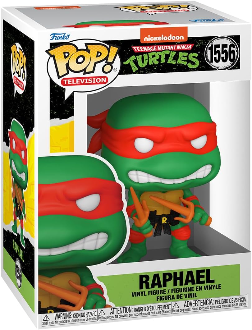 Figurina - Pop! Television - Teenage Mutant Ninja Turtles - Raphael | Funko - 3 | YEO