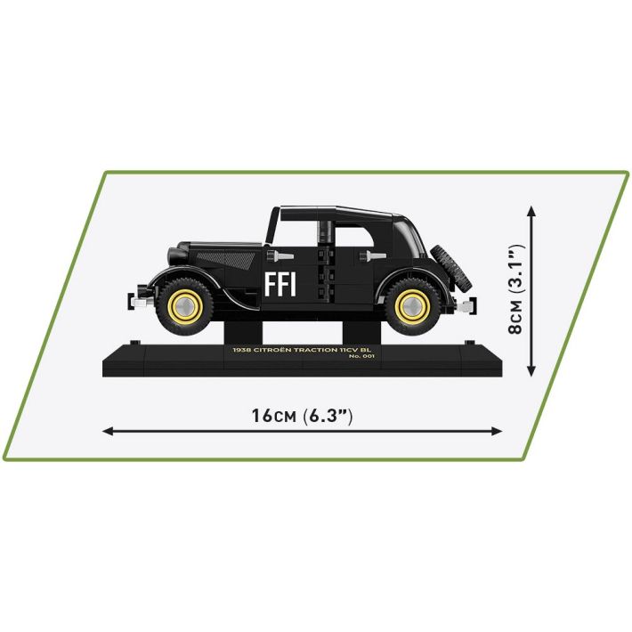 Set de constructie - Citroen Traction 11CV BL - Executive Edition | Cobi - 4 | YEO