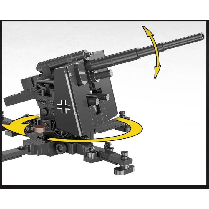 Set de constructie - Tun 8.8cm Flak | Cobi - 1 | YEO