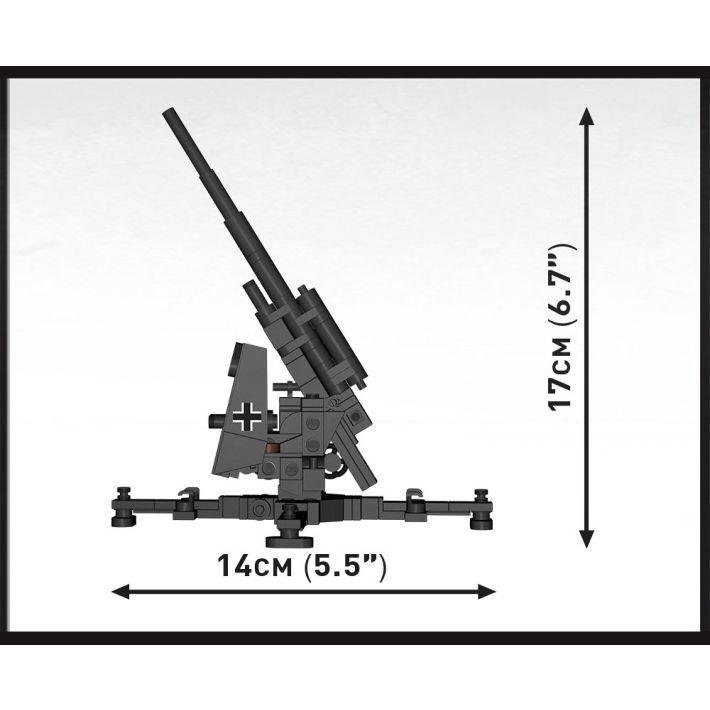 Set de constructie - Tun 8.8cm Flak | Cobi - 2 | YEO