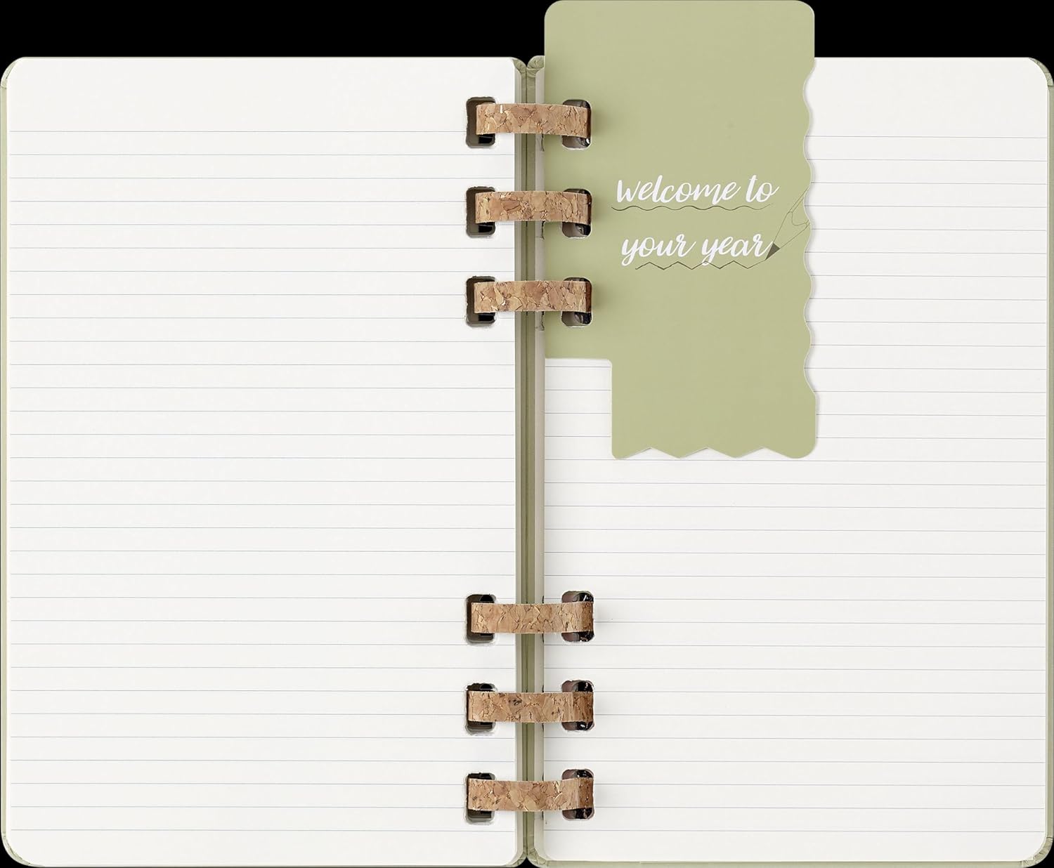 Agenda 2025 - Moleskine Spiral 12 Month - Weekly and Monthly Life Planner - Large - Hard Cover, Kiwi | Moleskine - 1 | YEO