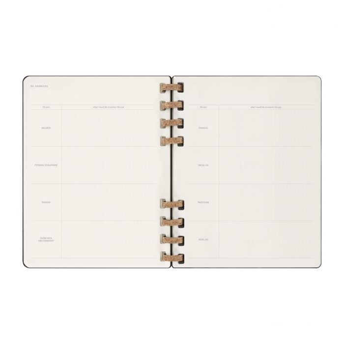 Agenda 2025 - Moleskine 12 Month Life Spiral Planner XL | Moleskine - 2 | YEO