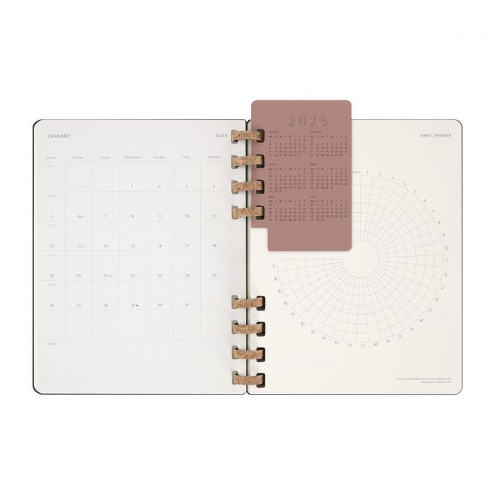 Agenda 2025 - Moleskine 12 Month Life Spiral Planner XL | Moleskine - 3 | YEO